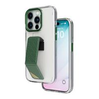 Levelo Morphix Clara Grip Case For iPhone 15 Pro Max - Green - thumbnail