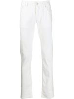 Jacob Cohen slim-fit trousers - White