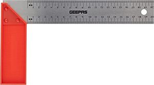 Geepas Try Square with Handle 8" - 90 Degree Angle Corner Ruler-(GT59070)