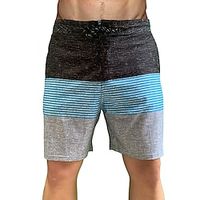 New 2023 Men's stretch surf board shorts sports running speed dry fitness casual style cropped shorts Lightinthebox - thumbnail