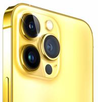 Apple iPhone 14 Pro Max (24K Full Gold Plated), 1TB , 6GB, 6.7-Inch with FaceTime (UAE Delivery Only)