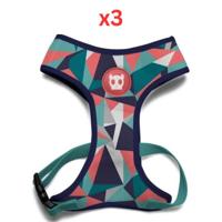 Zee Dog Ella Adjustable Air Mesh Harness Small (Pack Of 3)