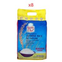 Super Chef Jasmine Rice 5Kg (Pack Of 8)