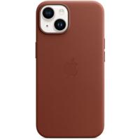 Apple Leather Case with MagSafe for iPhone 14 - Umber