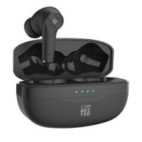 Connected Crystal-300 ENC True Wireless Earbuds - Black - thumbnail