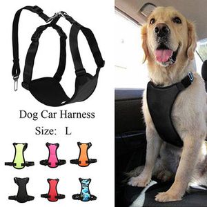 L Size Air Mesh Puppy Pet Dog Car Harness and Seatbelt