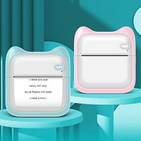 Mini Pocket Printer Bluetooth Photo Picture HD Label Student Thermal Paper Student Wrong Question Mini Portable Printer For Learning Lightinthebox - thumbnail