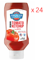 American Harvest Premium Tomato Ketchup Down Squeeze 24X340G