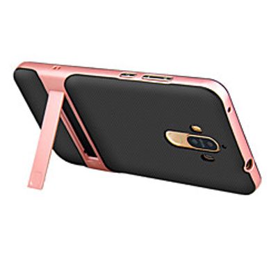 Phone Case For Huawei P9 Huawei Honor V8 Huawei Back Cover Huawei P9 Honor 6X Huawei Honor V8 Huawei Mate 8 Mate 9 Mate 9 Pro Huawei Enjoy 6 Huawei Nova with Stand Solid Color Hard PC miniinthebox