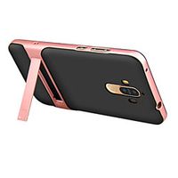 Phone Case For Huawei P9 Huawei Honor V8 Huawei Back Cover Huawei P9 Honor 6X Huawei Honor V8 Huawei Mate 8 Mate 9 Mate 9 Pro Huawei Enjoy 6 Huawei Nova with Stand Solid Color Hard PC miniinthebox - thumbnail