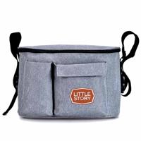 Little Story Stroller Organizer Travel Bag - Grey LS_STTB_GY