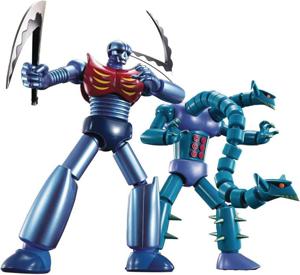 Bandai Tamashii Soul Of Chogokin Mazinger Z Gx-25R Garada K-7 & Gx-26R Doublas M-2 Action Figure Set