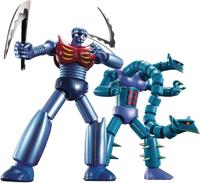 Bandai Tamashii Soul Of Chogokin Mazinger Z Gx-25R Garada K-7 & Gx-26R Doublas M-2 Action Figure Set - thumbnail