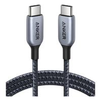 Anker 765 USB-C to USB-C Cable (Nylon) 140W 6ft - Grey - thumbnail