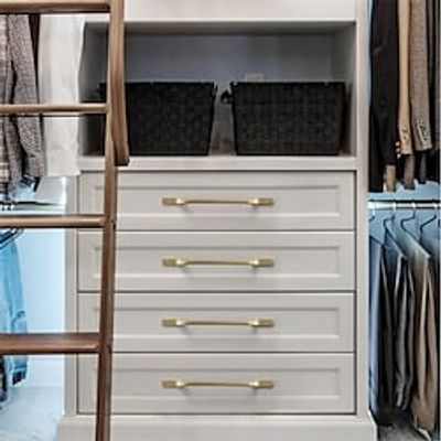 2pcs Drawer Handle Dark Gray  Silver  Gold Zinc Alloy 227mm Wardrobe Door Single Point Simple Wardrobe Door Handle Single Hole Small Handle Lightinthebox