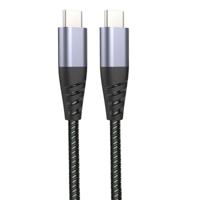 Muvit Tiger Type-C/Type-C-1 Cable 2M Gris - thumbnail