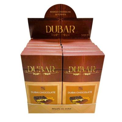 Dubar Chocolate, Mango Cheesecake & Kunafa 190G Pack of 12