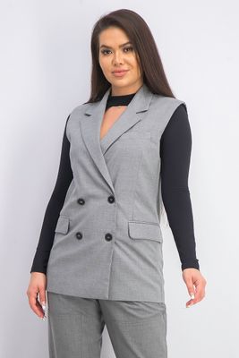 Womens Sleeveless Vest Grey Womens Sleeveless Vest Grey
