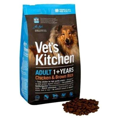 Vet'S Kitchen Chicken & Brown Rice Adult Dry Dog Food - 3Kg