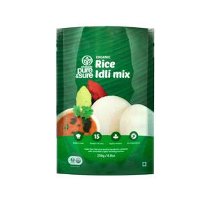 Pure And Sure Organic Rice Idli Mix 250gm