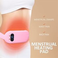 Heating Pads for Cramps Period Heating Pad for Cramps with 3 Heating Levels and 3 Massage Modes Portable  Wearable  Cordless Menstrual Heating Pad Gift for Women Girls Lightinthebox - thumbnail