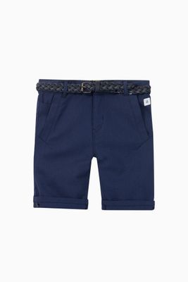 Textured Cotton Shorts Textured Cotton Shorts