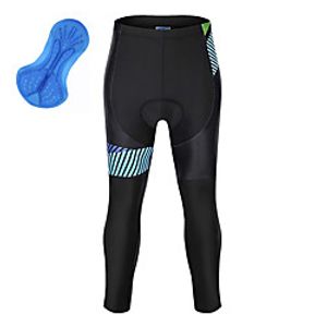 21Grams Men's Cycling Tights Bike Tights Quick Dry Moisture Wicking Sports Stripes 3D Black Mountain Bike MTB Road Bike Cycling Clothing Apparel Bike Wear  Athleisure Lightinthebox