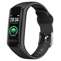 KD2 Smartwatch Fitness Running Watch Bluetooth Touch Screen Heart Rate Monitor Blood Pressure Measurement Timer Pedometer Call Reminder 45mm Watch Case for Android iOS Men Women / Sports miniinthebox - thumbnail