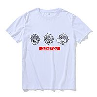 Inspired by Demon Slayer: Kimetsu no Yaiba Agatsuma Zenitsu Anime Cartoon Polyester / Cotton Blend Print Harajuku Graphic Kawaii T-shirt For Women's / Men's / Couple's miniinthebox - thumbnail