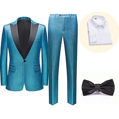 Retro Vintage Roaring 20s 1920s Outfits Suits  Blazers The Great Gatsby Gentleman Men's Cosplay Costume Masquerade Party Party  Evening Coat miniinthebox