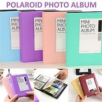 3 inch 64 Pockets Album Case Storage for Polaroid Photo FujiFilm Instax Mini Film Size miniinthebox