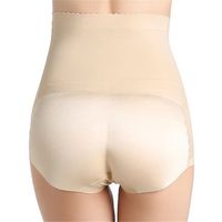 Sexy Seamfree Breathable Buttocks Pad High Waist Underwear Shapewear For Women