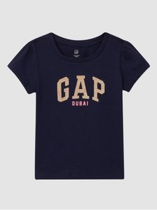 Toddler Glitter City Logo Crewneck T-Shirt