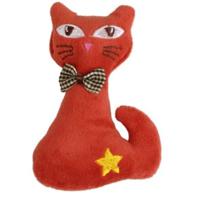 Wild Catz Cateyz Plush Catnip Cat Toy With Multicolours - 7 X 11Cm