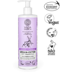 Wilda Siberica Controlled Organic - Natural & Vegan Urban-Detox Pet Shampoo - 400 ml