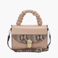 Nine West Textured Satchel Bag with Detachable Strap