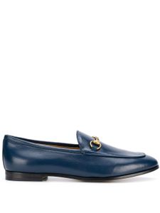 Gucci Jordaan leather loafers - Blue