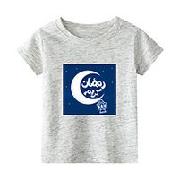 Kids Boys' T shirt Short Sleeve White Galaxy Print White Blue Red Children Tops Summer Active Daily Wear Children's Day Regular Fit 2-9 Years Lightinthebox - thumbnail