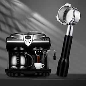 Coffee Utensils Dongling Coffee Machine Bottomless Handle Homix Coffee Handle Zinc Alloy Coffee Machine Handle 51mm miniinthebox
