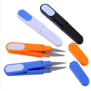 U Shape Stainless Steel Cross Stitch Embroidery Scissor DIY Handicrafts Sewing Shear