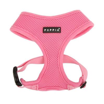 Puppia Soft Harness For Dogs Pink - Large