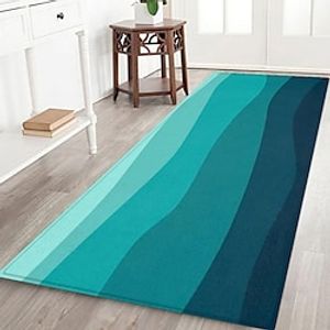 Color Pattern Flannel Floor Mat Fabric Printing Doormat Carpet Mattress Bathroom Mat Lightinthebox