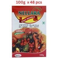 Nellara Chat Masala Powder 100g (Pack of 48)