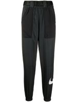 Nike woven swoosh track pants - Black