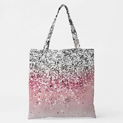 Unisex 3D Print Shoulder Bag Oxford Cloth Animal Shopping Daily Pink Lightinthebox