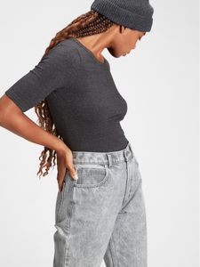 Jersey Knit Crewneck T-Shirt