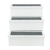 Trixie MDF Stairs With Storage For Dogs - White 40X38X45Cm