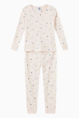 Princess Print Pyjama Set in Snugfit Cotton Princess Print Pyjama Set in Snugfit Cotton