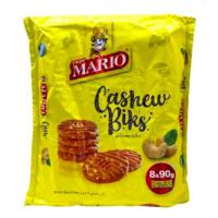 Mario Cashew Biks Biscuits 720 Gm Pack Of 6 (UAE Delivery Only)