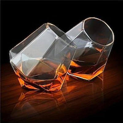 1pc, Cocktails Stylish Rolling Whisky Glasses for Scotch, Bourbon, Cocktails, and More - Perfect for Home Decor, Gifts, and Father's Day Lightinthebox